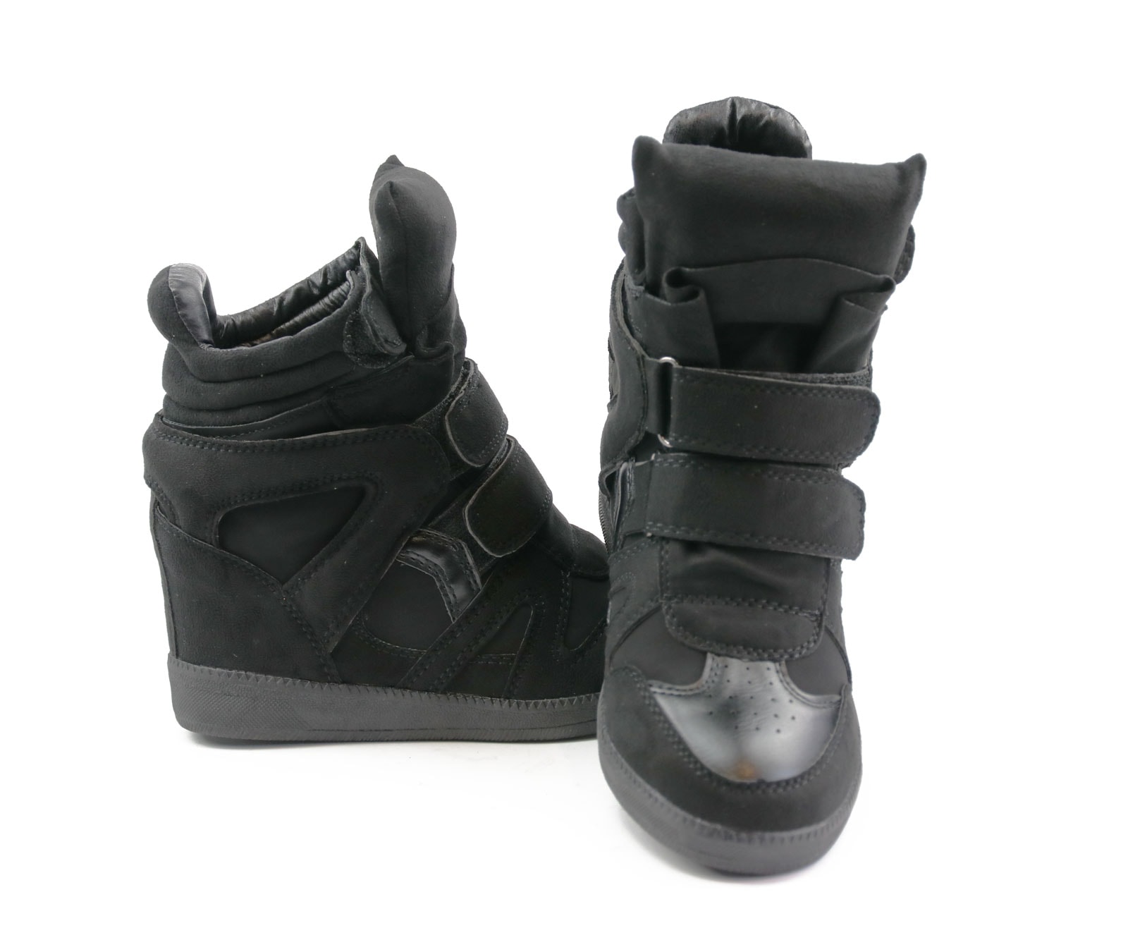 zuiger Ondoorzichtig negeren Wedge Sneakers met sleehak - zwart - Shoe Level - Nederland